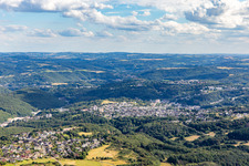 From the north in Idar-Oberstein in the state Rhineland-Palatinate, Germany