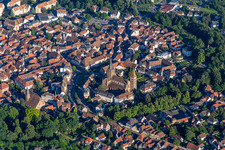 Abbatiale Saint Pierre et Paul in Wissembourg in the state Bas-Rhin, France