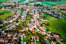 From the west in the district Haag in Schönbrunn in the state Baden-Wuerttemberg, Germany