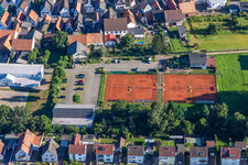 Tennis Club Lustadt in the district Niederlustadt in Lustadt in the state Rhineland-Palatinate, Germany
