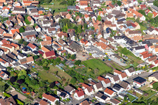 Barn during demolition in Schulzenstr in Hördt in the state Rhineland-Palatinate, Germany