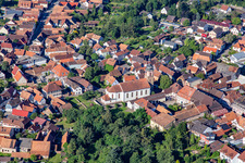 Parish Church of St. Michael behind the Terra Sigillata Museum in Rheinzabern in the state Rhineland-Palatinate, Germany