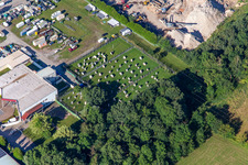 Paintball Arena Kandel in the district Minderslachen in Kandel in the state Rhineland-Palatinate, Germany