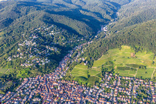 Talstr in Schriesheim in the state Baden-Wuerttemberg, Germany