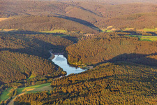 Marbach Reservoir in the district Hüttenthal in Mossautal in the state Hesse, Germany