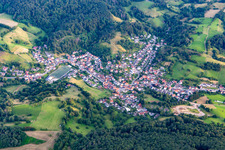 District Elmshausen in Lautertal in the state Hesse, Germany