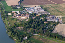 Intersnack Deutschland SE Petersau plant and Carlo von Opel riding facility in the district Mörsch in Frankenthal in the state Rhineland-Palatinate, Germany