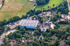 Holiday Park Germany in Haßloch in the state Rhineland-Palatinate, Germany from above