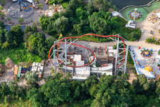 Bird's eye view of Holiday Park Germany in Haßloch in the state Rhineland-Palatinate, Germany