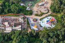 Holiday Park Germany in Haßloch in the state Rhineland-Palatinate, Germany viewn from the air