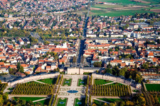 Castle Schwetzingen in Schwetzingen in the state Baden-Wuerttemberg, Germany