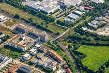 Dentist Landau | KauWerk - Dr. Werling, Dr. Röth & colleagues, occupational therapy and speech therapy Schilling - Landau - children's and adult therapies at Medivicus - Center for Health and MVZ Südpfalz - Surgery - ri, on Paul-von-Denis-Straße along the railway line and bicycle bridge over the railway in the district Queichheim in Landau in der Pfalz in the state Rhineland-Palatinate, Germany