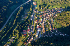 Main and Burgstr in Wilgartswiesen in the state Rhineland-Palatinate, Germany