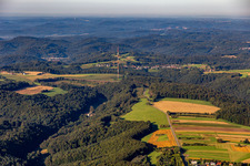 Transmitter mast Kettrichhof in the district Kettrichhof in Lemberg in the state Rhineland-Palatinate, Germany