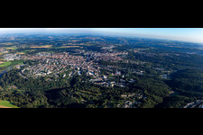 City on the edge of the Palatinate Forest in Pirmasens in the state Rhineland-Palatinate, Germany