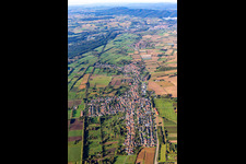 From the east in Kapsweyer in the state Rhineland-Palatinate, Germany