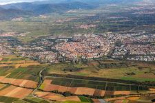 City from the south in Landau in der Pfalz in the state Rhineland-Palatinate, Germany