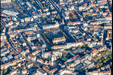Parade ground from the west in Pirmasens in the state Rhineland-Palatinate, Germany