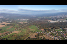 Route of the A6 motorway between Kirkel and Bexbach in the district Altstadt in Kirkel in the state Saarland, Germany