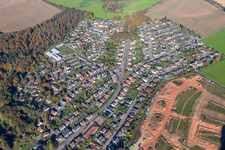 B423 in the district Eichelscheiderhof in Waldmohr in the state Rhineland-Palatinate, Germany