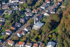 Church in Marienstraße in the Schwarzenacker district in the district Einöd in Homburg in the state Saarland, Germany