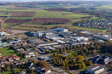 Industrial area in the Krummenäckern in the district Webenheim in Blieskastel in the state Saarland, Germany