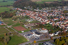 From the southwest in the district Webenheim in Blieskastel in the state Saarland, Germany