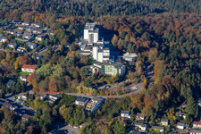 Aerial view of MEDICLIN Bliestal Clinics and MEDICLIN Senior Residence Auf dem Bellem in the district Lautzkirchen in Blieskastel in the state Saarland, Germany