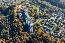 Oblique view of MEDICLIN Bliestal Clinics and MEDICLIN Senior Residence Auf dem Bellem in the district Lautzkirchen in Blieskastel in the state Saarland, Germany