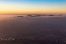 Aerial photograpy of Dernbach in the state Rhineland-Palatinate, Germany
