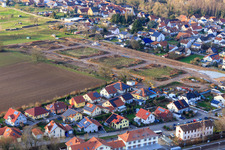Development of new development area, Bahnhofstraße and Am Bahnhof in Winden in the state Rhineland-Palatinate, Germany