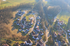 New development area Rue de la Tuilerie in Riedseltz in the state Bas-Rhin, France