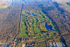 Golf course Landgut Dreihof - GOLF absolute in winter in Bornheim in the state Rhineland-Palatinate, Germany