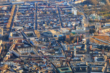 Construction site for the renovation of the Badisches Staatstheater Karlsruhe in the district Südstadt in Karlsruhe in the state Baden-Wuerttemberg, Germany