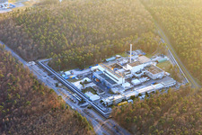 Karlsruhe reprocessing plant (WAK) under dismantling in Linkenheim-Hochstetten in the state Baden-Wuerttemberg, Germany