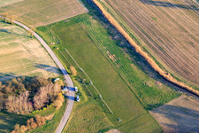 Model airfield of the MFC Bad Bergzabern in Oberotterbach in the state Rhineland-Palatinate, Germany