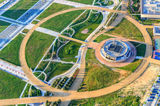 Research and Development Park Dehesa de Valme, Ciudad del Conocimiento at the Lago de la Vida Park in Dos Hermanas in the state Seville, Spain