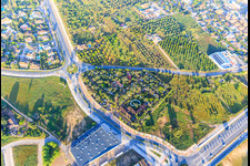 Aerial view of Camping Villas Sevilla in Dos Hermanas in the state Seville, Spain