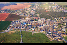 District on Avda. del Triunfo in Dos Hermanas in the state Seville, Spain