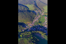 Rue de Hasenthal in Reipertswiller in the state Bas-Rhin, France