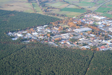 Industrial and commercial area South in the district Industriegebiet Sued in Hassloch in the state Rhineland-Palatinate