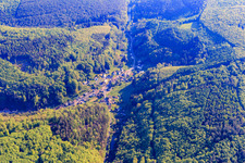 Althorn district from the south in Goetzenbruck in the state Moselle, France