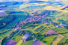 Village overview from the south in Altwiller in the state Bas-Rhin, France
