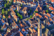 Tauber Franconian Landscape Museum in the Electorate of Mainz Castle with Tower Keep in Tauberbischofsheim in the state Baden-Wuerttemberg, Germany