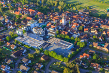 Facilities of the Distelhäuser Brauerei Ernst Bauer GmbH & Co.KG in the town center in the district Distelhausen in Tauberbischofsheim in the state Baden-Wuerttemberg, Germany