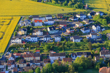 New development area Am Keltenberg in the district Unterbalbach in Lauda-Königshofen in the state Baden-Wuerttemberg, Germany