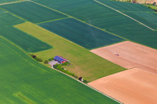 Ultralight airfield Wertheim in the district Sachsenhausen in Wertheim in the state Baden-Wuerttemberg, Germany