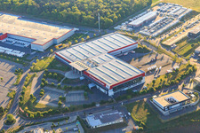 WAREMA Sun Forum in the district Bettingen in Wertheim in the state Baden-Wuerttemberg, Germany