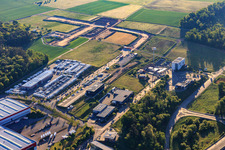 Aerial view of GÜMA Services GmbH - Wertheim in the district Bettingen in Wertheim in the state Baden-Wuerttemberg, Germany