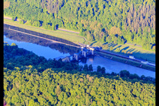 Eichel am Main hydroelectric power plant in Kreuzwertheim in the state Bavaria, Germany